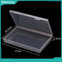 17x10.5x2.5cm Clear Mobile Phone Storage Box Case For Smartphone Tablet Repair Electronic Accessories Housing Cover 2024 - buy cheap