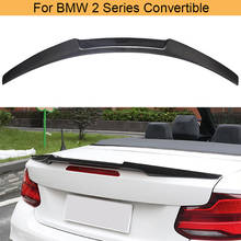 Car Rear Trunk Spoiler Wing for BMW 2 Series F23 Standard M Sport F87 M2 Convertible 2014 - 2021 Rear Wing Spoiler Carbon Fiber 2024 - buy cheap