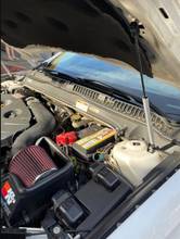 Автомобильный Стайлинг капота модифицированные газовые стойки для Ford Fiesta Sixth Generation 2009-2019 амортизатор амортизатора удара из углеродного волокна 2024 - купить недорого