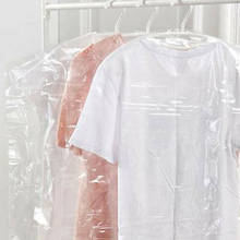 20x protetor de roupas de plástico, sacos à prova de poeira de armazenamento, roupas para vestuário 2024 - compre barato