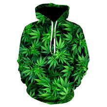 Roupas 2019 outono moletom impresso folha verde hoodies homens harajuku casual engraçado hoodie topos alta qualidade gota enviado SA-8 2024 - compre barato