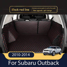 Rear Cargo Liner Boot Trunk Floor Mat Tray Carpet Mats Mud Kick Car Trunk Mat For Subaru Outback 2010 2011 2012 2013 2014 2024 - buy cheap