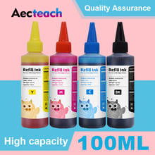 Aecteach Universal 4 Color Dye Refill Ink Kit For Canon PG 545 CL 546 PG 545 XL Pixma MG3050 2550 2450 2550S 2950 MX495 Printer 2024 - buy cheap