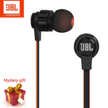 JBL-auriculares intrauditivos T180A con cable, cascos con sonido estéreo puro de graves de 3,5mm, deportivos, compatibles con Android/IOS, para juegos 2024 - compra barato