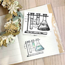 NEW Experiment Equipment Transparent Clear Silicone Stamps For DIY Scrapbooking/Sentiment Rubber Stamp Photo Album Card making 2024 - buy cheap