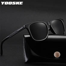 YOOSKE Men Polarized Sunglasses High Quality Vintage Sun Glasses Women Brand Designer Male Driving Eyeglasses 2024 - buy cheap