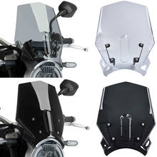 Motorcycle Windshield Windscreen Airflow Wind Deflector Fly screen For Honda CB1000R CB650R CB 1000R 650R 2018 2019 2020 2024 - buy cheap