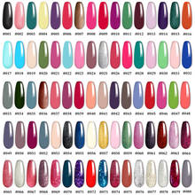 Esmalte en Gel para uñas, barniz en 80 colores, 8ml, de alta calidad, a un precio más barato, botella de plástico, LED, UV, sin limpiar la parte superior 2024 - compra barato