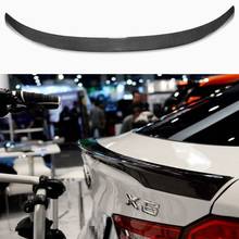 For BMW X6 F16 Spoiler Carbon Fiber Material 2014 2015 2016 - UP X6 Carbon Spoiler M Performance Style 2024 - buy cheap