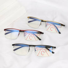 Gafas de lectura multifocales Unisex, lentes con bloqueo de luz azul, progresiva, Unisex 2024 - compra barato
