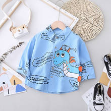 Spring Autumn Cotton Baby Boy Clothes Children Long sleeve shirt plad top tees Infant Out Kids Fashion Toddler Casual Clothing 2024 - buy cheap