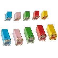 10 Pc Car Fuse FMX Female Maxi Fuse Assortment LOW and TALL/STD Shaped Assortment Fuse 20A 30A 40A 50A 60A 2024 - buy cheap