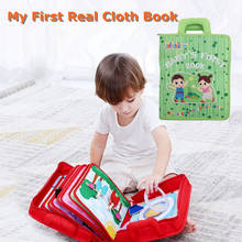 Baby Toys 3D Montessori Books Toys For Babies Educational New Born Cloth Book For Infants Early Learning  Intelligence Toy 2024 - buy cheap