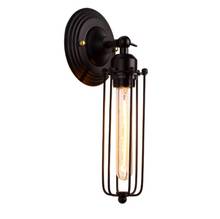 Interior lighting retro wrought iron restaurant aisle wall lamp American country industrial wind bed headlights cafe wall lamp 2024 - buy cheap