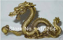 Estatua de dragón tallada en cobre chino, Colección gratis 2024 - compra barato