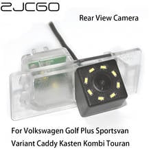 ZJCGO HD CCD Car Rear View Reverse Back Up Parking  Camera For Volkswagen Golf Plus Sportsvan Variant Caddy Kasten Kombi Touran 2024 - buy cheap