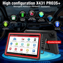 LAUNCH X431 PRO3S+ 10.1" Car diagnosis Tools Full System Online Coding tpms Automotive obd2 scanner PK X431 pro V Free shipping 2024 - купить недорого