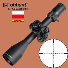 ohhunt LR 4.5-27X50 SFIR Tactical Optical Sights Mil-dot Side Parallax Scope Turret Lock Zero Reset Hunting Riflescope for Rifle 2024 - buy cheap