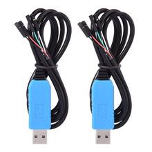 2 Pack Debug Cable for Raspberry Pi USB Programming USB to TTL Serial Cable, Windows XP/ VISTA/ 7/ 8/ 8.1 Supported 2024 - buy cheap
