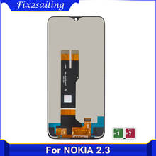 Pantalla LCD AAA + de 6,2 pulgadas para Nokia 2,3 TA-1211 TA-1214 TA-1209 TA-1206, digitalizador de pantalla táctil, montaje de Panel de cristal probado 2024 - compra barato