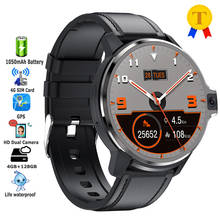 4GB RAM 64GB ROM Smart Watches 4G Nano SIM Card Dual Camera MT6739 Quadcore 1.5GHz GPS Sports Fitness Tracker Android Smartwatch 2024 - buy cheap