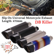 Tubo de Escape Universal para motocicleta, silenciador modificado DB, 51mm, para R1, R3, R6, CBR650R, Z900, GSXR1000 2024 - compra barato