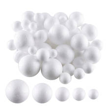 10/1000pcs Wedding Decoration Modeling Craft Solid Polystyrene Foam Balls Round Spheres DIY Stuff (Solid 7/6/5/4/3/2cm) 2024 - buy cheap