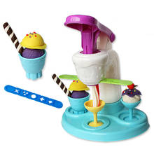 Искусственный инструмент, машина для мороженого, игрушки, детские слаймы, пластилин, полимерная глина, «сделай сам», игрушки для подарка 2024 - купить недорого