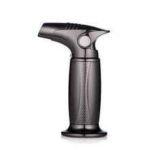 Windproof Cigar Lighter Torch Butane Lighter, Adjustable single Jet Flame Cigar Lighter Refillable Gas(Butane Not Included) 2024 - buy cheap