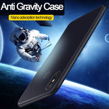 Anti-gravity Phone Case For Xiaomi Mi 8 SE 8 Lite Magical Nano Suction Back Cover For Xiaomi Mi 8 Pro 8 Explorer Silicone Coque 2024 - buy cheap