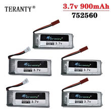 Original 3.7V 900mah lipo Battery For X5 X5C X5SC 8807 8807W A6 A6W M68 Rc Quadcopter Spare Parts 3.7v Drones battery 752560 2024 - buy cheap