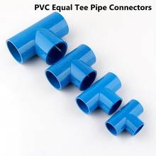 2~10Pcs 20/25/32/40/50/63mm PVC Equal Tee Pipe Connectors Garden Irrigation Connector Aquarium Adapte Industry DIY 2024 - buy cheap