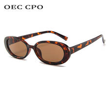 OEC CPO Small Oval Sunglasses Women Vintage Vintage Round Sunglasses Men Female Brand Designer Trendy Eyeglasses UV400 O647 2024 - buy cheap