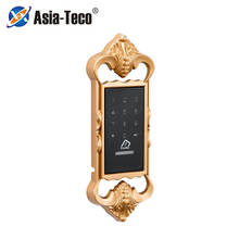 Electronic RFID Lock Digital keypad Cabinet lock keyless apartments/spa gym locker lock EM163 Golden Color 2024 - buy cheap