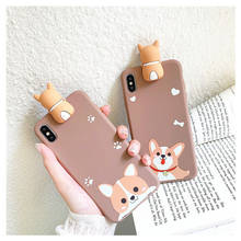 Dog Cartoon Soft TPU Case For iPhone 12 Pro MAX 11 XR X Corgi Dogs Case for iPhone XS Max 7 Plus 8 Plus 7Plus 6s se 2020 Cover 2024 - buy cheap