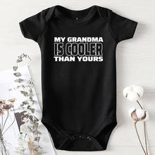 Baby Clothes Boys My Grandma Is Cooler Than Yours Newborn Clothing Children Jumpsuits Long Sleeve Baby Girl Rompers 2024 - buy cheap
