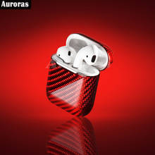 Auroras Protective Case For Apple Airpods Pro Carbon Fiber Texture Design Unique Headphone Case For Airpods 1 2 2024 - buy cheap