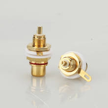 Gold plated RCA female jack, amplifier speaker audio connector terminal Jack 2024 - buy cheap