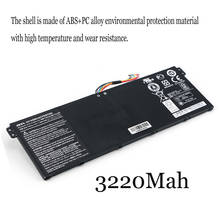 1PC New Laptop Battery Internal For Acer ES1-531 B115 R3-131T V3-371 AC14B8K 2024 - buy cheap