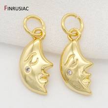 2020 New Designer Charms For Bracelets DIY Making Necklace Moon Pendant Gold Plated Charm Accessories 2024 - buy cheap