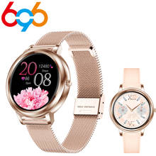 696 MK20 Women Smart Watch 2020 Fashion Ladies Full Screen Touch Smart Watch Pedometer Heart Rate Sleep Tracking Watches 2024 - buy cheap