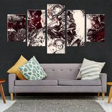 5 pieces Berserk Japan Anime Posters HD Prints Canvas Pictures On The Wall Vintage Art For Interior Home decoration painting 2024 - buy cheap