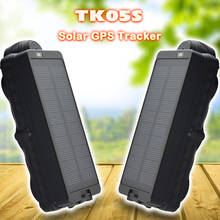 Rastreador GPS Wifi Solar a prueba de agua TK05S con fuerte imán para vehículo, Sensor de movimiento incorporado para ahorrar energía, rastreador localizador 2024 - compra barato