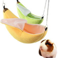 Hamster cotton nest banana Shape House Hammock Bunk Bed House Toys Cage For Sugar Glider Hamster Small Animal Bird Pet Supplies 2024 - buy cheap