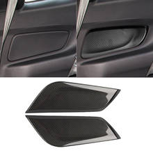 Car Styling Car Door Carbon Fiber Panel Protection Stickers Accessories Anti-kick Panel For Ford Mustang 2015-2019 2024 - buy cheap