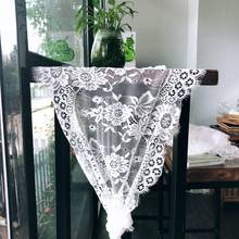 36x300cm Floral Lace Table Runner Tablecloth Chair Sash Wedding Party Decoration 2024 - buy cheap
