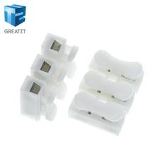 GREATZT 10PCS 2 3 Pins Electrical Cable Connectors CH2 CH3 Quick Splice Lock Wire Terminals Set 17x14x11mm 2024 - buy cheap