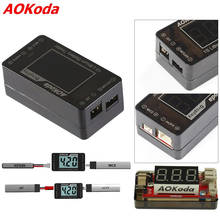AOKoda AOK-041 1S тестер батареи Lipo/LiFe/LiHv индикатор проверки для JST MOLEX mCPX MCX Штекерный разъем напряжение батареи 2024 - купить недорого