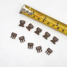 1/6 Scale 10mm Brown Button Buckles Models for 12''Figures Bodies Accessories DIY 2024 - buy cheap