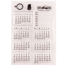 Transparent  Stamps calendar New 2020 Rubber Silicone Seal for DIY Scrapbooking Card Making Album Decoroation Crafts 2024 - buy cheap